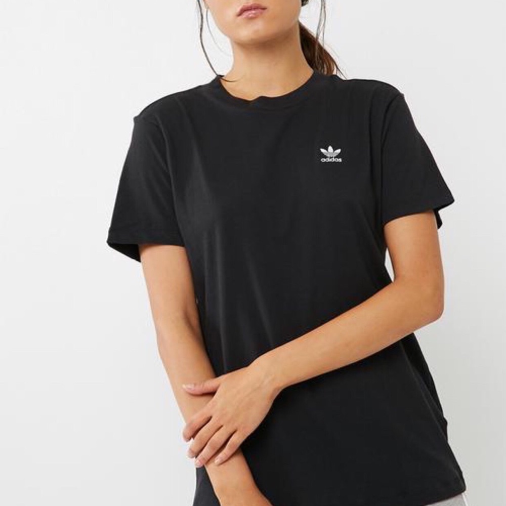 Adidas Black Sc T-shirt Ss Tee Shirt